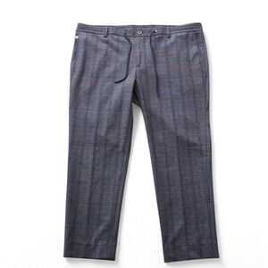 BLUE INDUSTRY Jake-M26 Bliss Check Comfort‎ Pants Men's 58EU/42US
